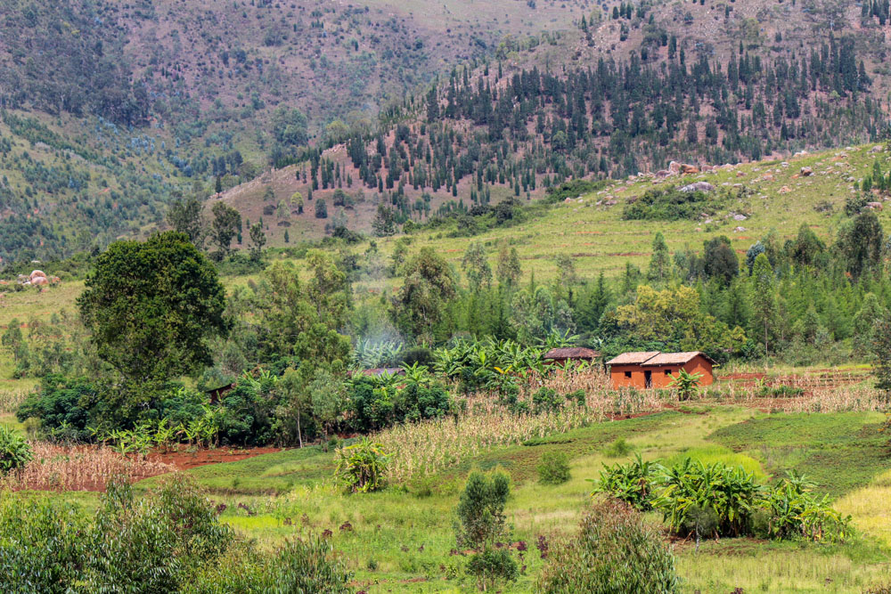 burundi - Landschaftsbild