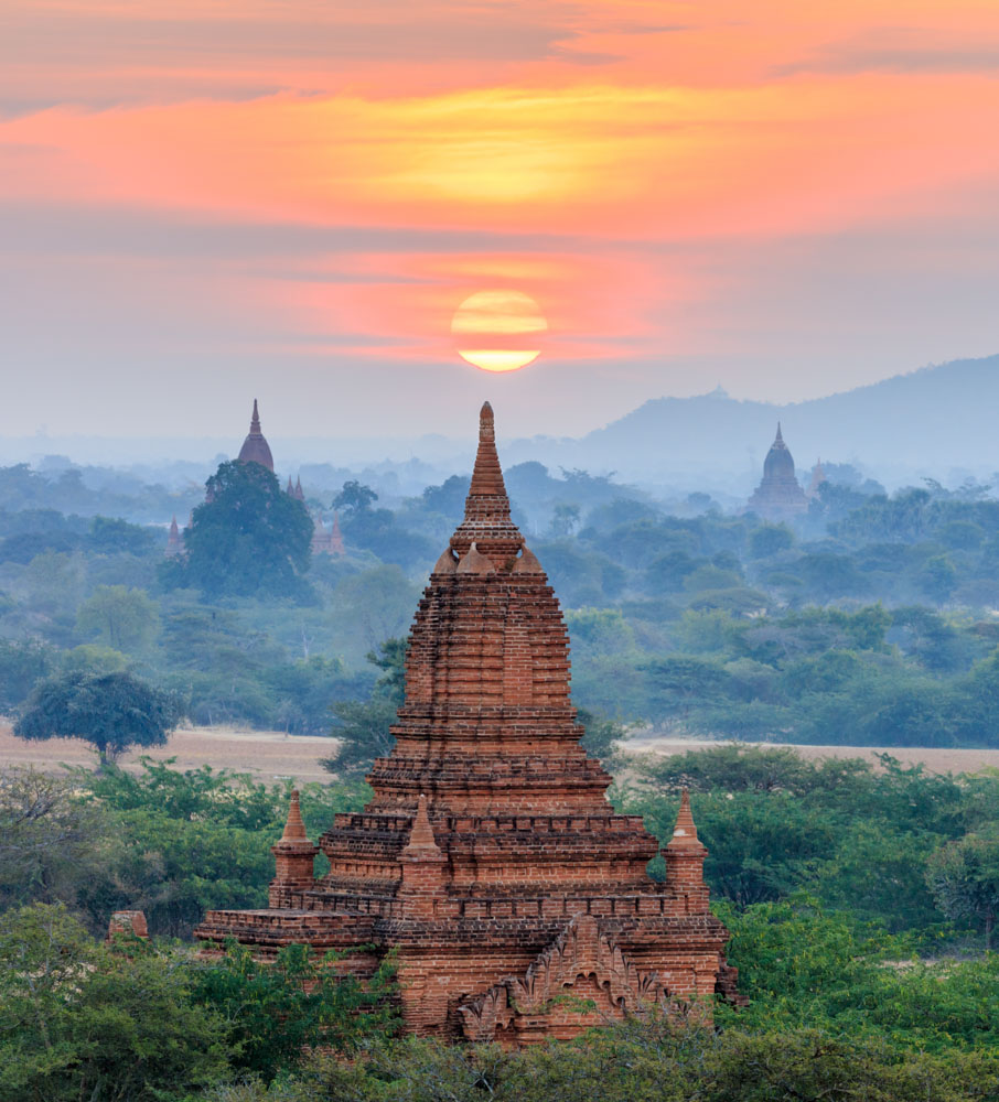 birmanie - Landschaftsbild